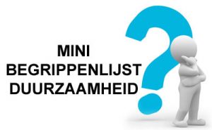 mini begrippenlijst duurzaamheid