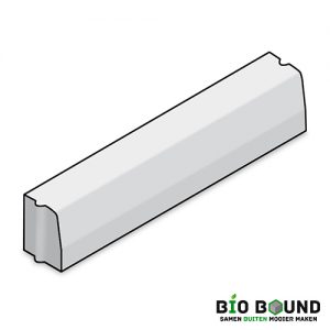 Circulaire, biobased trottoirband