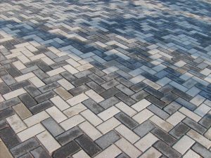 grijze circulaire, biobased betonstraatsteen