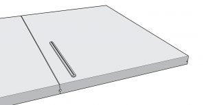 Circulaire, biobased, gekoppelde prefab (betonnen) fietspadplaten
