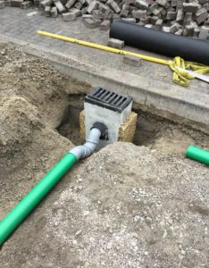 Innovatieve circulaire trottoirkolk straatkolk voor hemelwateropvang