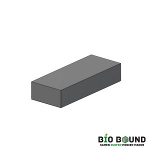 circulaire, biobase traptreden 40 x 20 cm