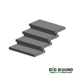 circulaire, biobased taludtreden 50 x 7 cm