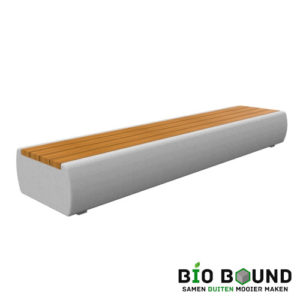 bank Hollandia - duurzaam beton circulair biobased beton