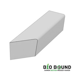 parkband zitrand bank Elegance basis biobased circulair beton schegstuk