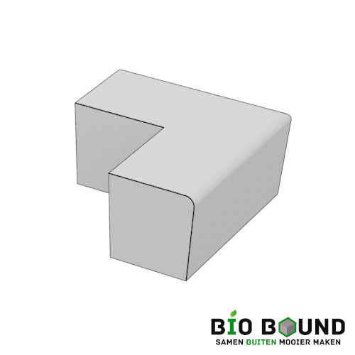 parkband zitrand bank Elegance basis hoek biobased circulair beton