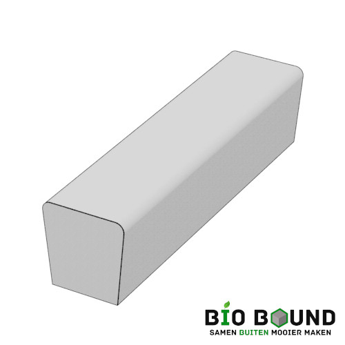 parkband zitrand bank elegance 2 zijdig recht biobased circulair beton