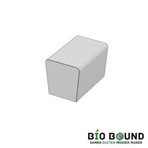 parkband zitrand elegance 2 zijdig passtuk biobased circulair beton