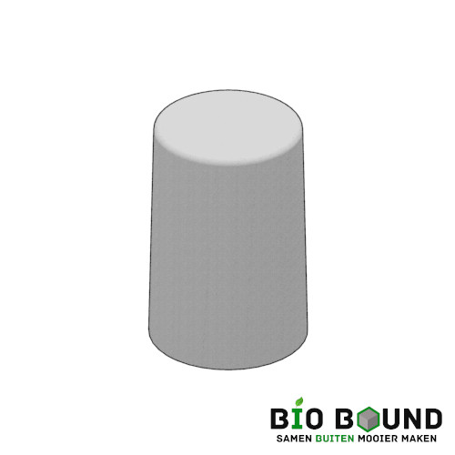 Circulaire biobased sierpoef sierpoef rond 45 duurzaam beton