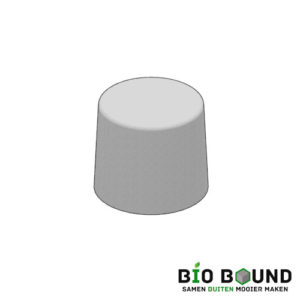 Circulaire biobased sierpoef sierpoef rond 48 duurzaam beton