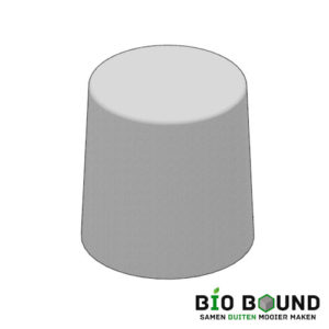 Circulaire biobased sierpoef sierpoef rond 65 duurzaam beton