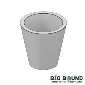 circulaire, biobased boompot bloempot