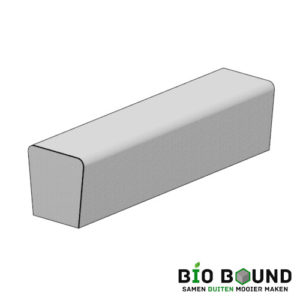 duurzame betonnen banken zitrand biobased circulair Elegance tweezijdig