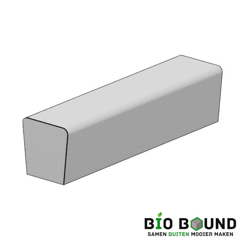 duurzame betonnen banken zitrand biobased circulair Elegance tweezijdig