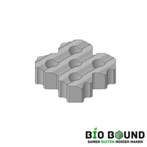 Circulaire, biobased grasbetontegels type H