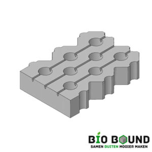 Circulaire, biobased grasbetontegels type K
