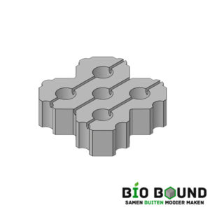 Circulaire, biobased grasbetontegels type W