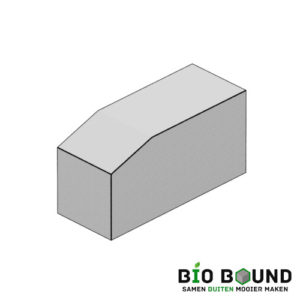 Parkband bloembak eindbanden 40 x 50 cm duurzaam beton