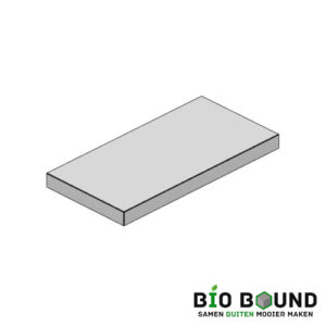 Circulaire, biobased betonplaten 100x200 cm