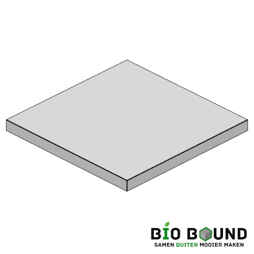 Circulaire, biobased betonplaten 200x200 cm