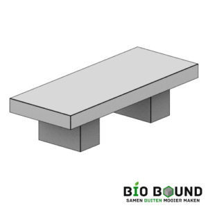 duurzaam beton zitbank Lotte circulair biobased beton