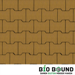 Circulaire, biobased H-verbandstenen geel