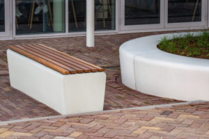 Circulaire, biobased bank elegance tweezijdig