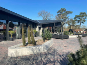 Boombakken van duurzaam beton