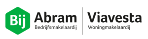 logo bij abram bedrijfsmakelaardij viavesta woonmakelaardij