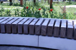 banken van circulair beton