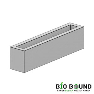 Bloembak Floor van circulair beton