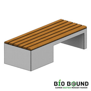 Duurzaam betonbank Ariane met zitting