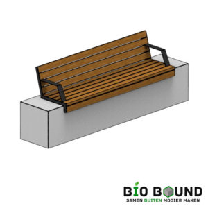 Duurzame beton bank Liva met zitting Gavers