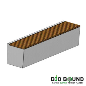 Elegance eenzijdig recht zitting haaks