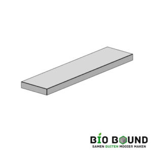 zitrandelement Liva recht laag - duurzaam beton