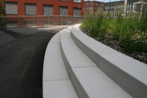 trappen van circulair, biobased beton